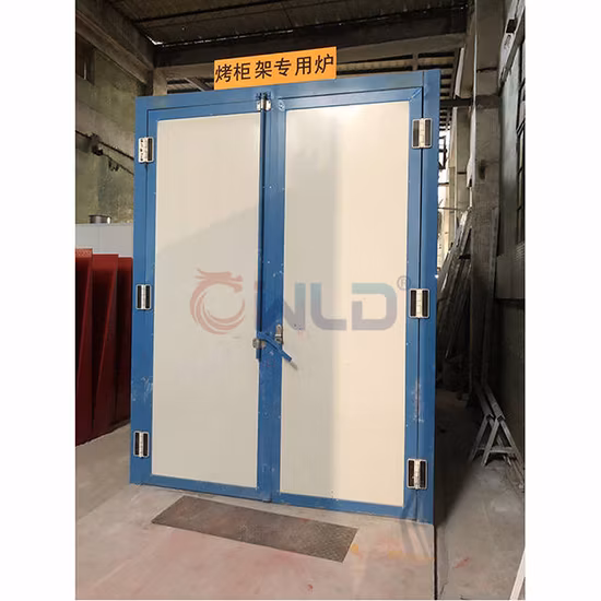 머리 위 궤도 Converyor를 가진 수동 생산 Colo 정전기 분말 코팅 회화 라인